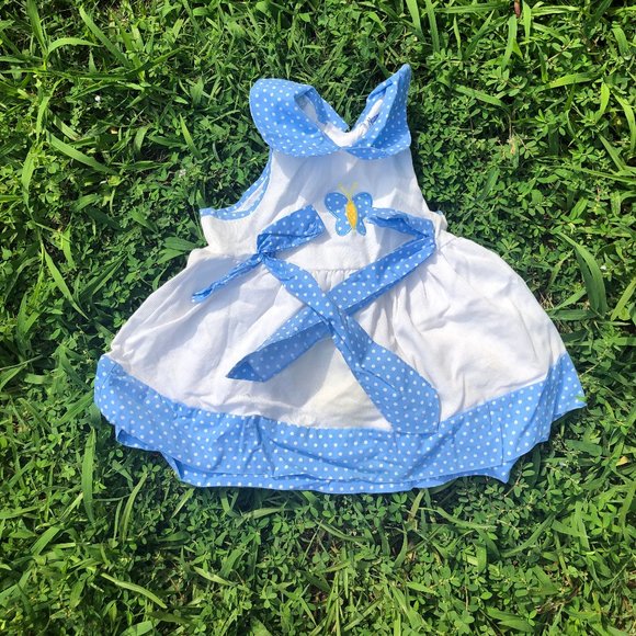 Polka Dot Butterfly Dress - Picture 1 of 1